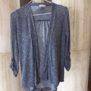 Girls navy cardigan sweater size 12